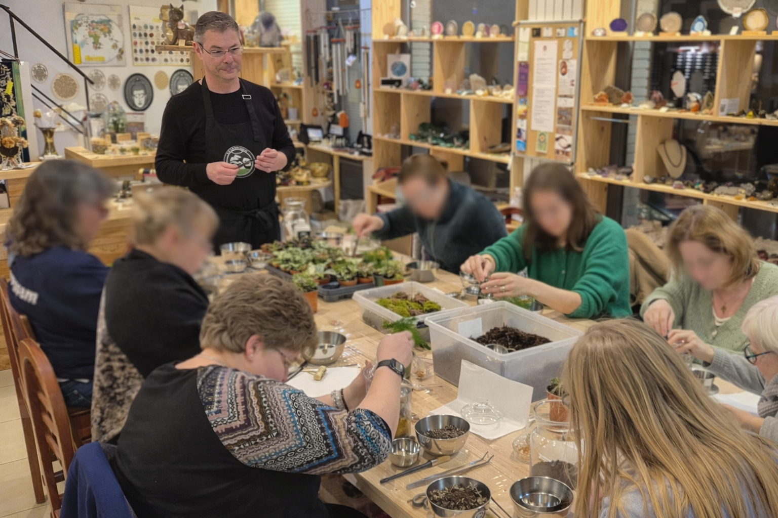 Franck Van brabant en atelier